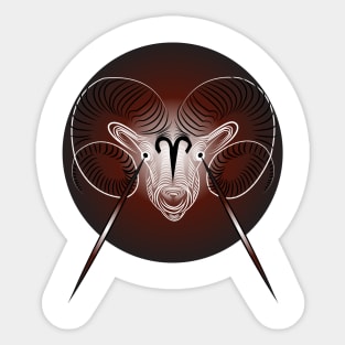 THE RAM Sticker